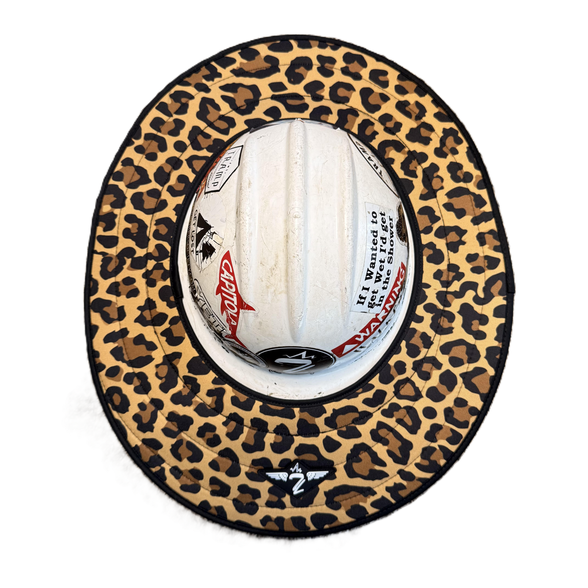 Leopard Dual Hard Hat Sun Shade