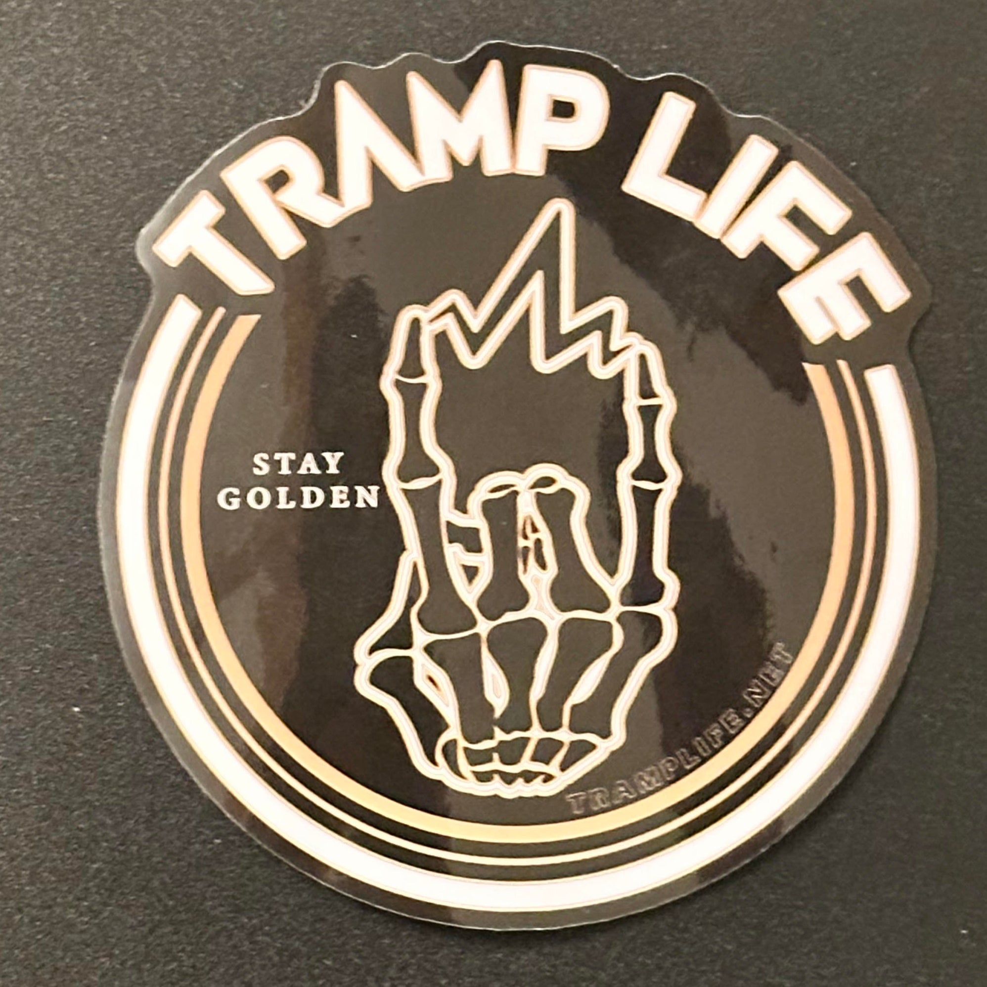 Stay Golden Blacked Out Sticker