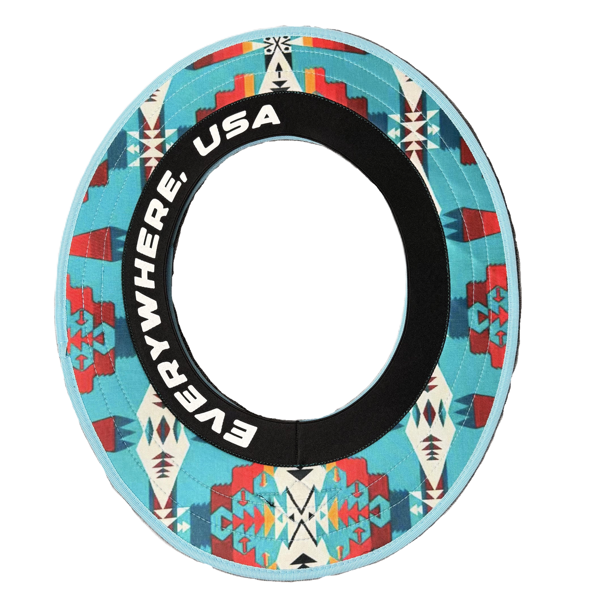 a turquoise sunshade from tramp life industries
