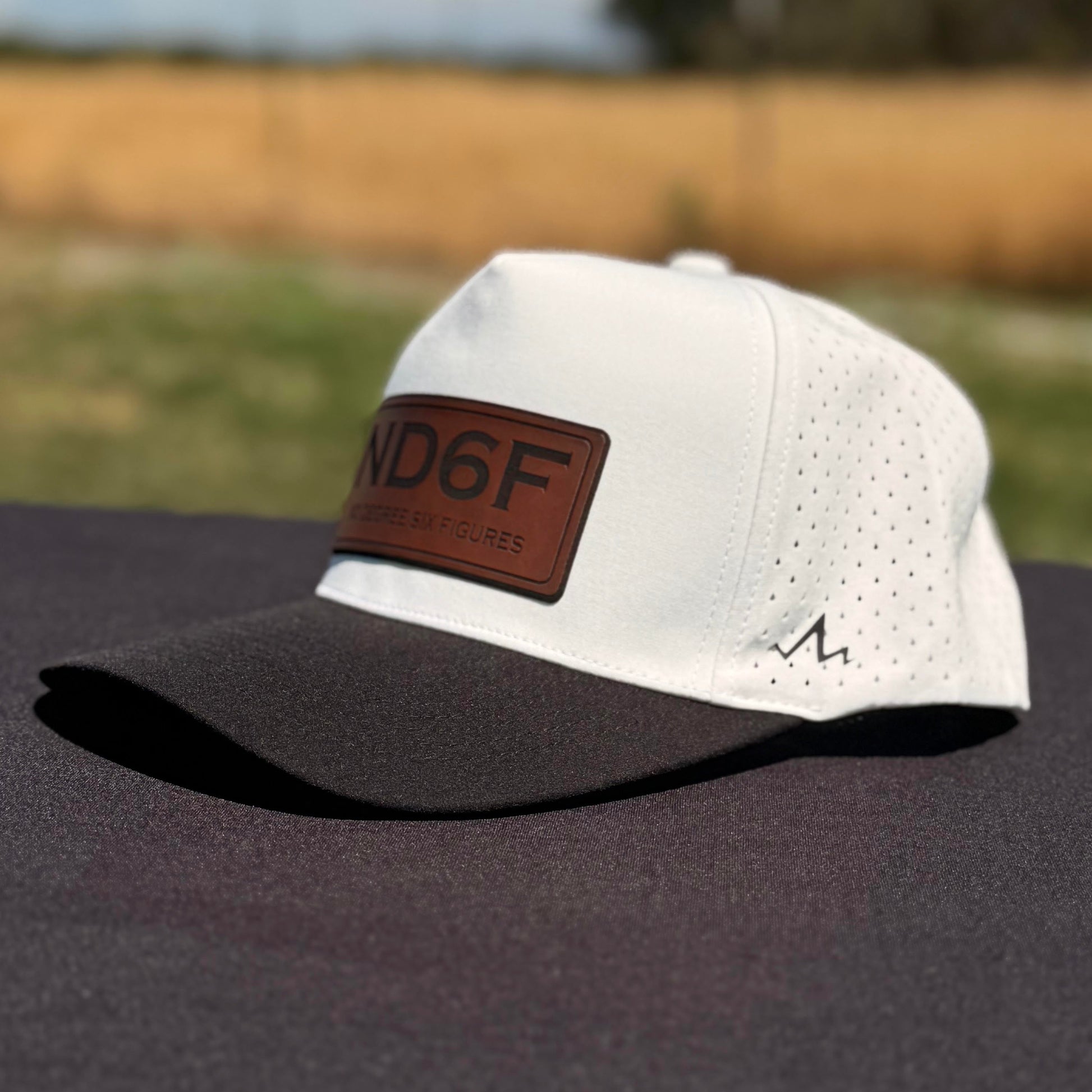 ND6F Water Resistant Curved Bill Snapback-TrampLife-TrampLife