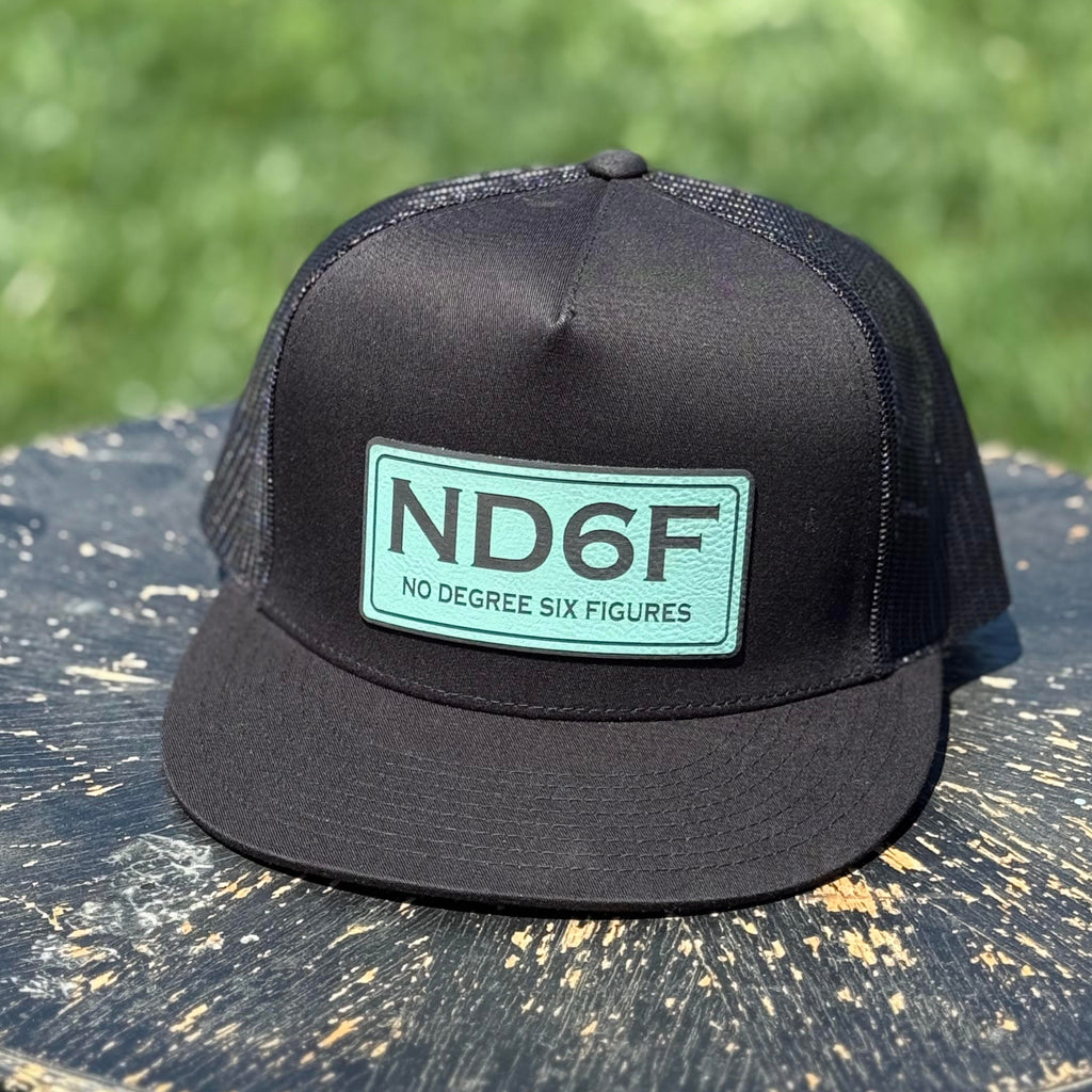 ND6F Classics 5 Panel Snapback Hat-TrampLife-Teal-TrampLife