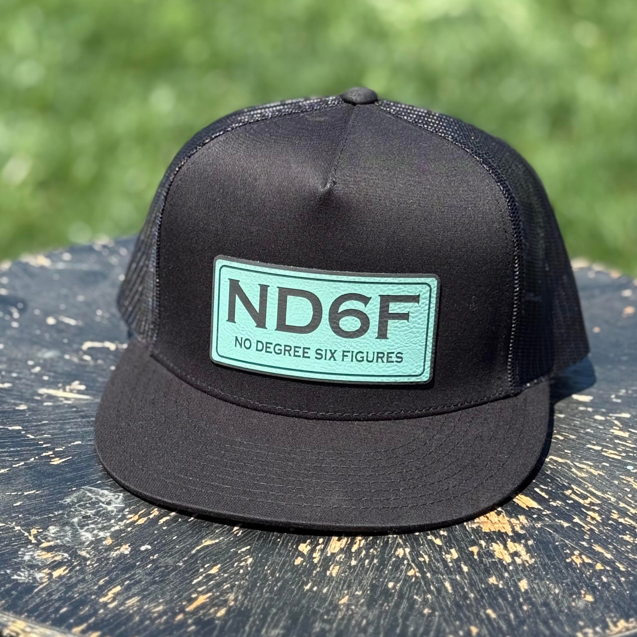 ND6F Classics 5 Panel Snapback Hat-TrampLife-Teal-TrampLife