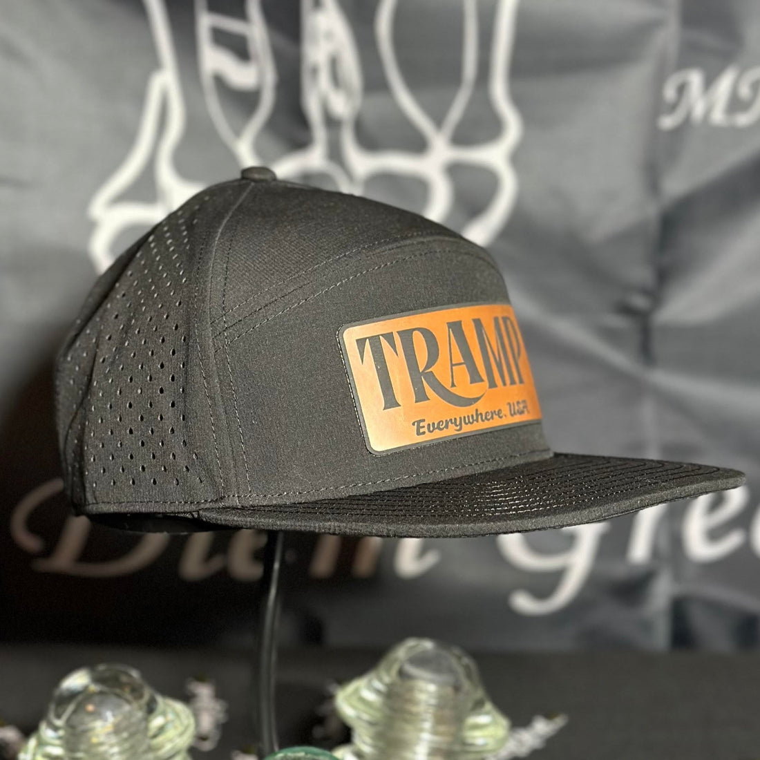 Tramp Water Resistant Flat Bill Snapback