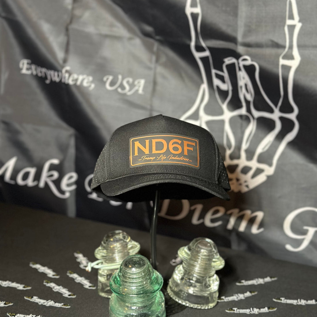 ND6F Waterproof Curved Bill Snapback