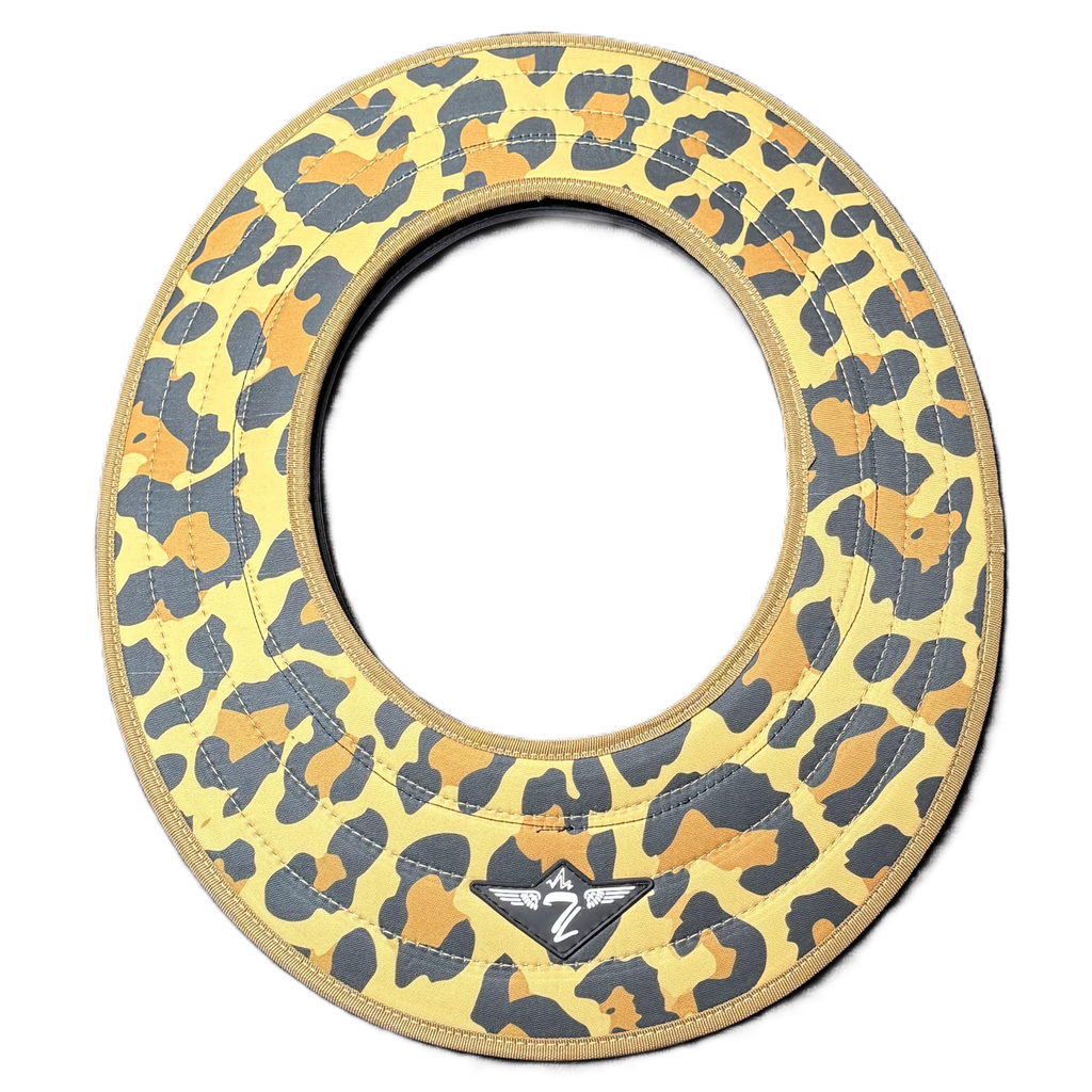 Leopard Dual Hard Hat Sun Shade
