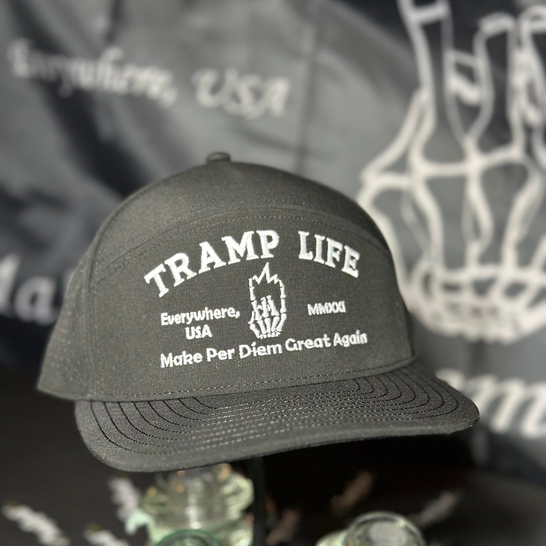 Tramp MPDGA Flatbill Waterproof Snapback