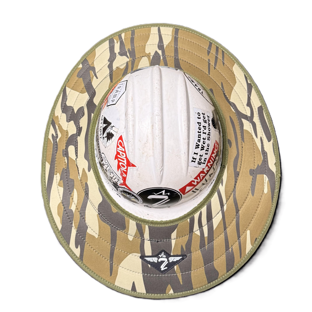 Topland Camo Dual Hard Hat Sun Shade