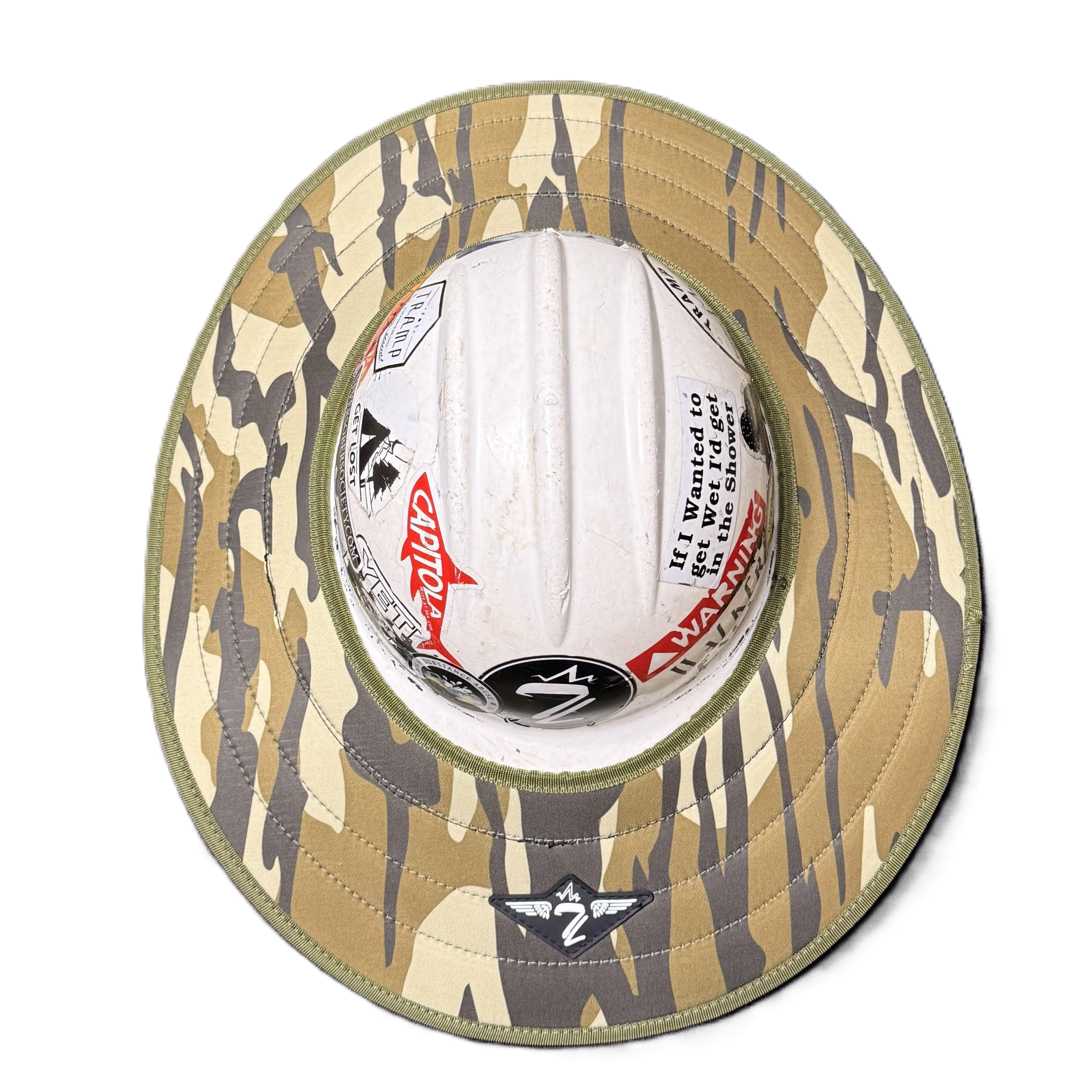 Topland Camo Dual Hard Hat Sun Shade