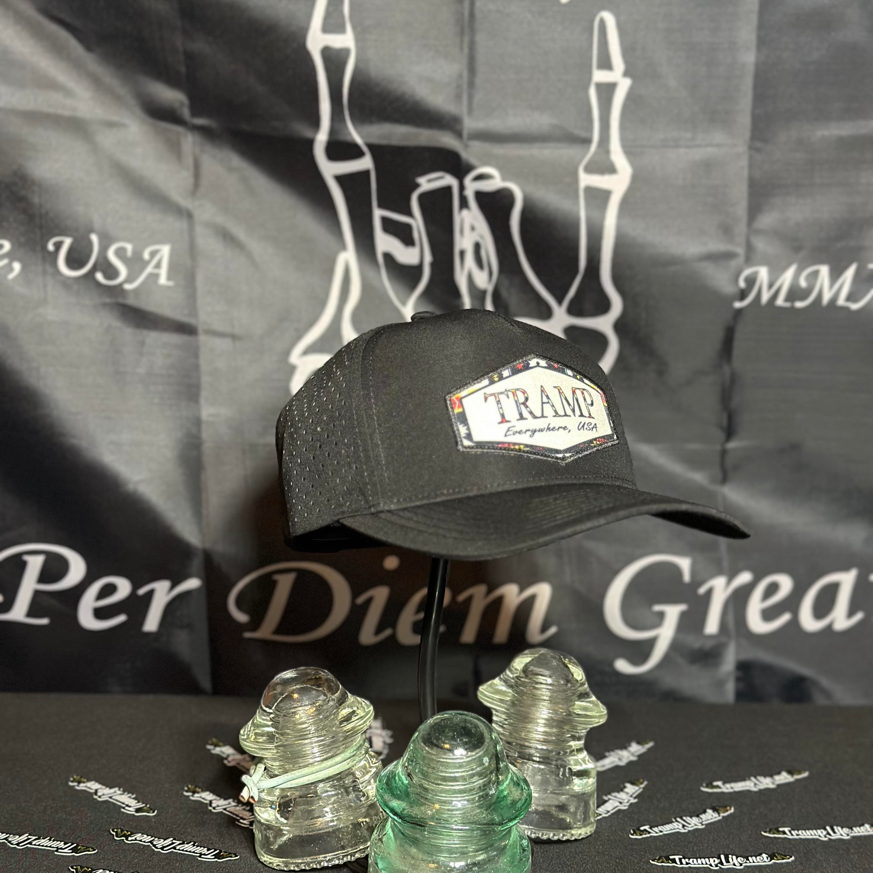 Pendleton Red Hex Water Resistant Curved Bill Snapback