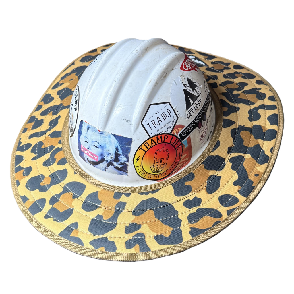 Leopard Dual Hard Hat Sun Shade
