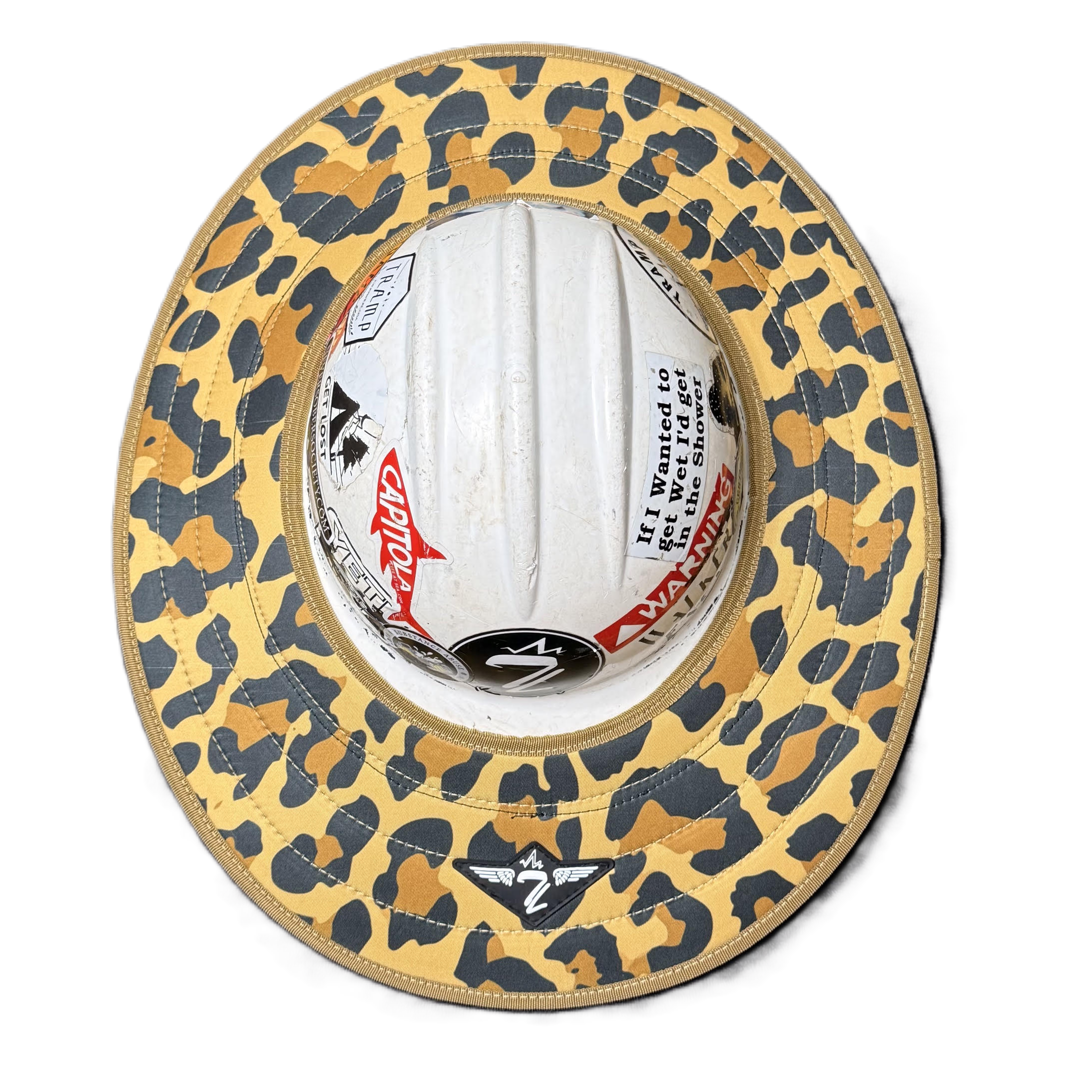 Leopard Dual Hard Hat Sun Shade