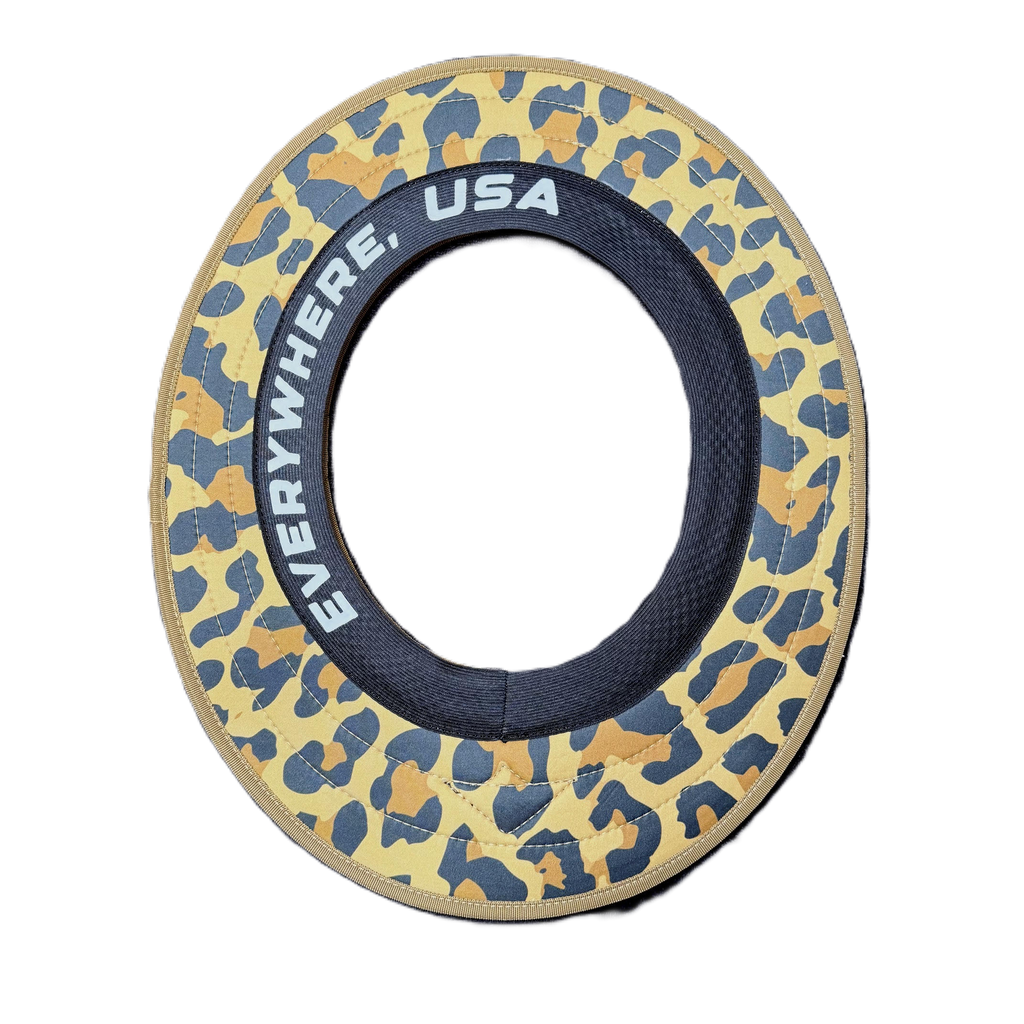 Leopard Dual Hard Hat Sun Shade