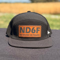ND6F Water Resistant Flat Bill Hat-TrampLife-Black-TrampLife - No Degree Six Figures