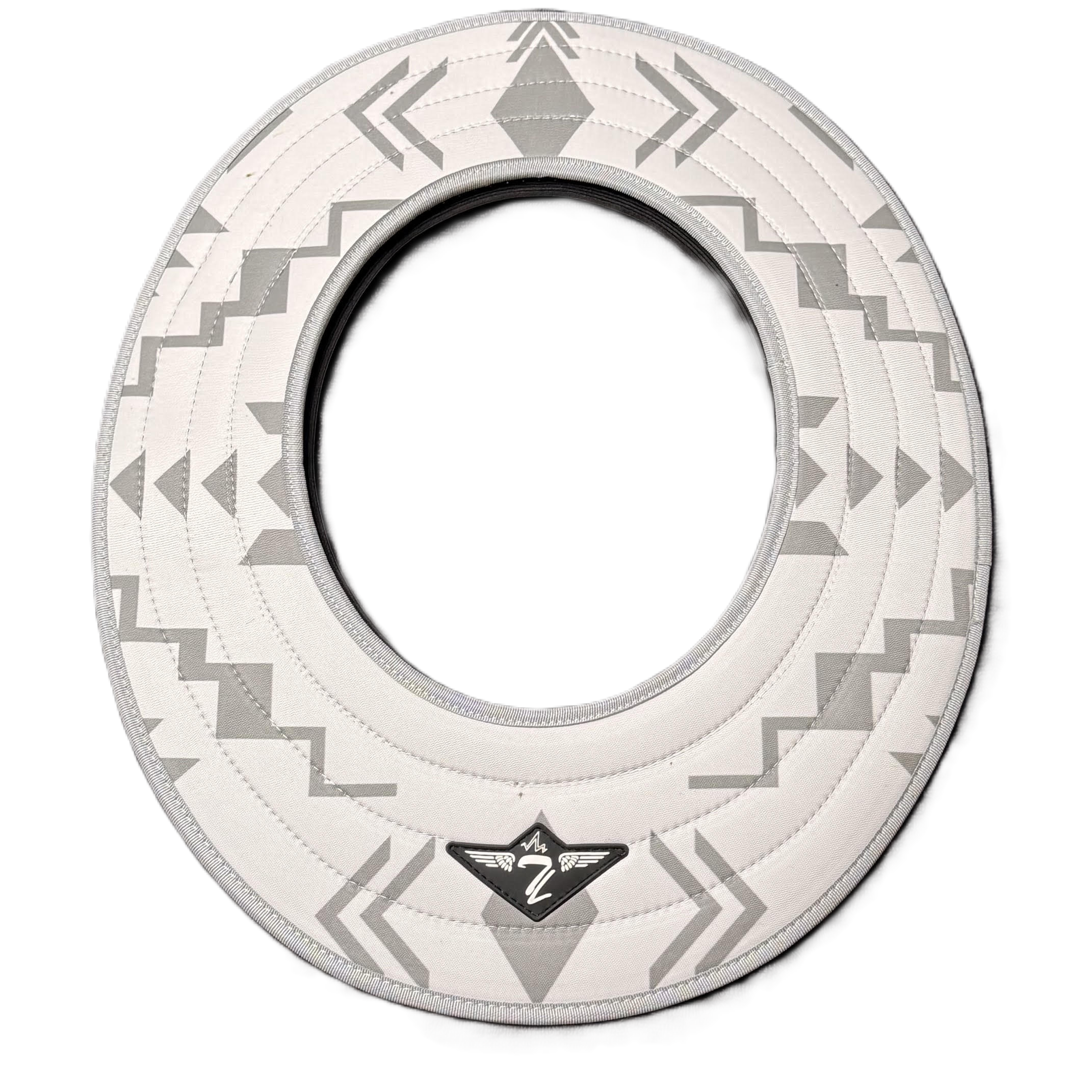 White Pendleton Dual Hard Hat Sun Shade