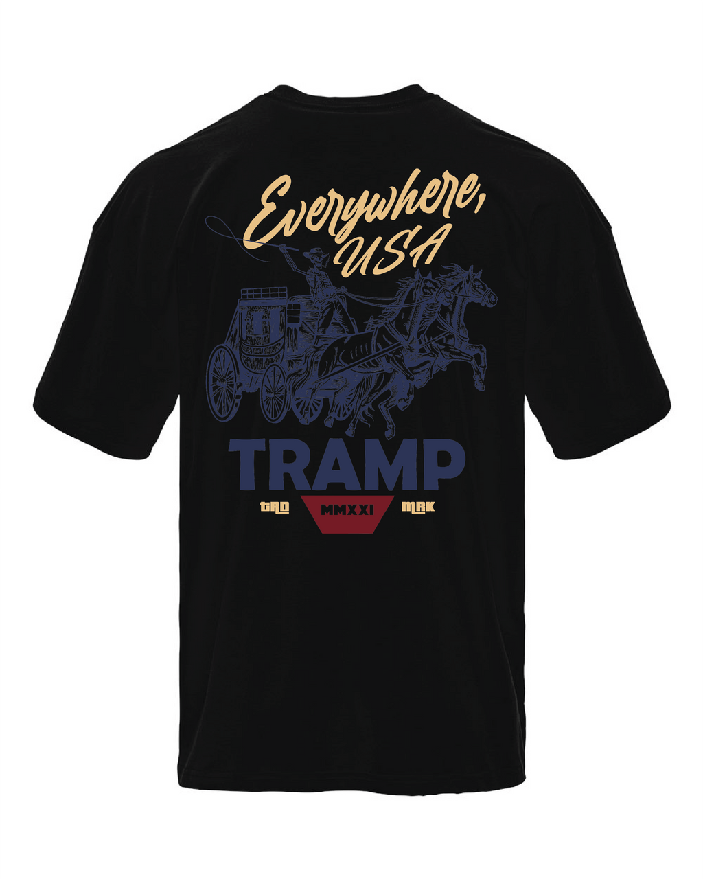 Tramp Wagon Oversized Cotton Tee