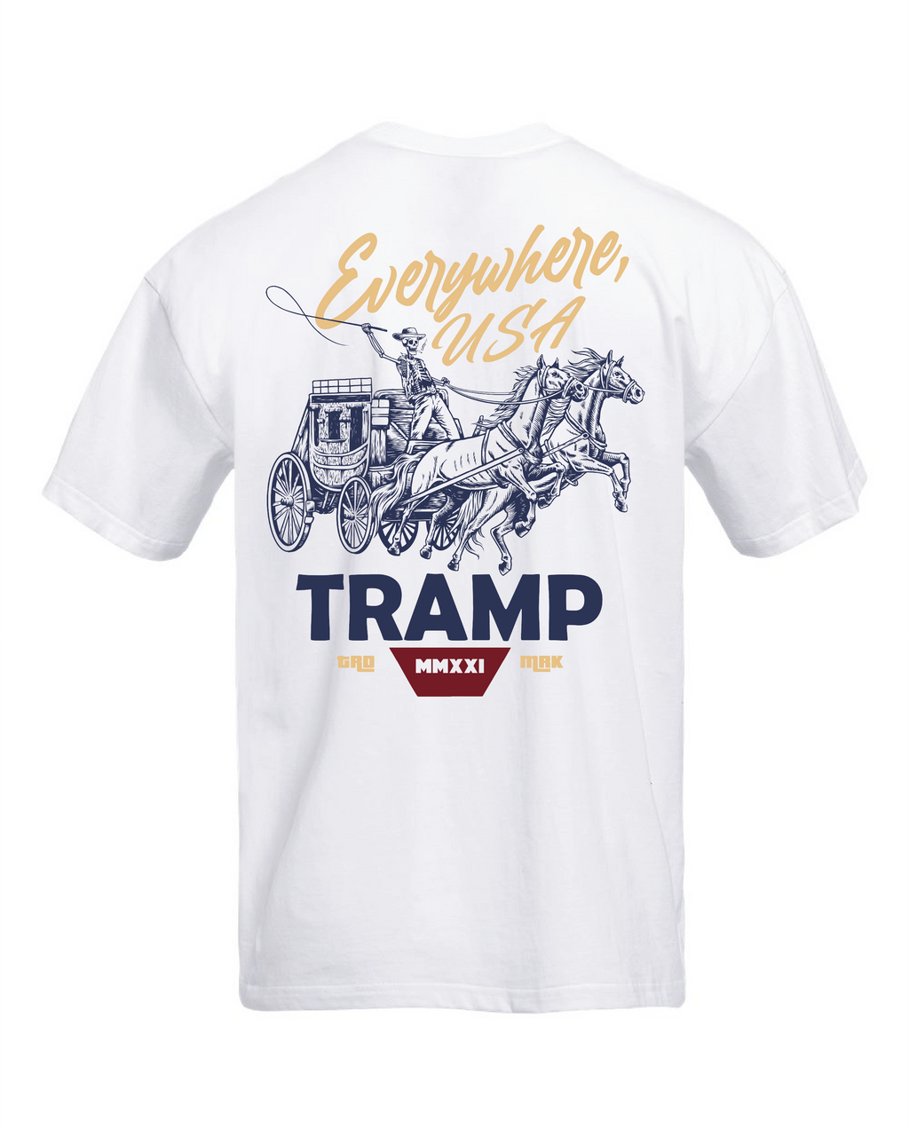Tramp Wagon Oversized Cotton Tee